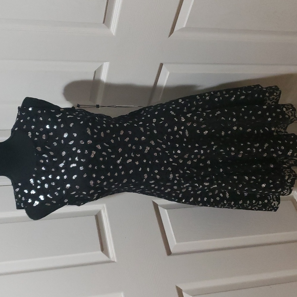 NWT 🎀 Tommy Hilfiger Metallic Flare Dress